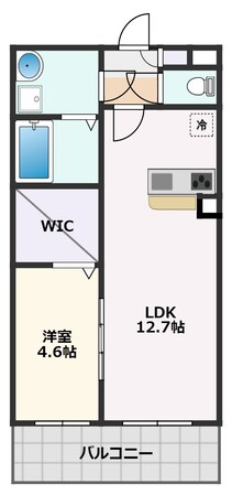 トレンヴィラ北摂の物件間取画像